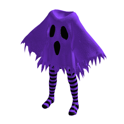 Purple Halloween Cute Ghost Costume [PBR]