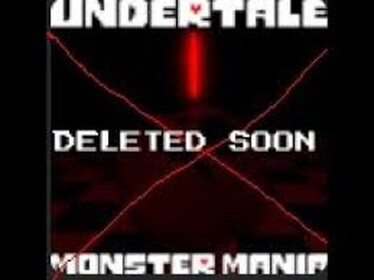 R.I.P Undertale Monster Mania