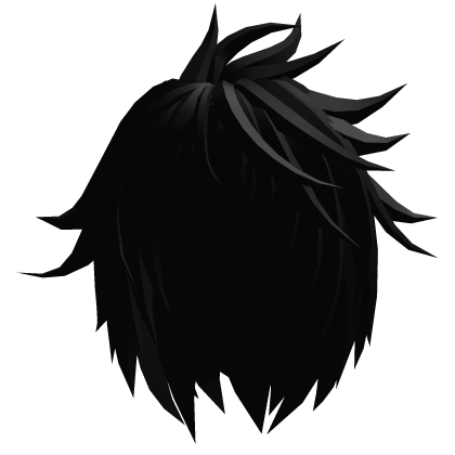 cool emo messy hair Roblox item