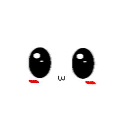 Kawaii face Roblox decal