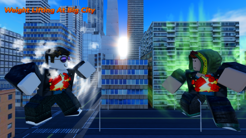 [🌍 World 2 🌍] Weight Lifting At Big City scripts