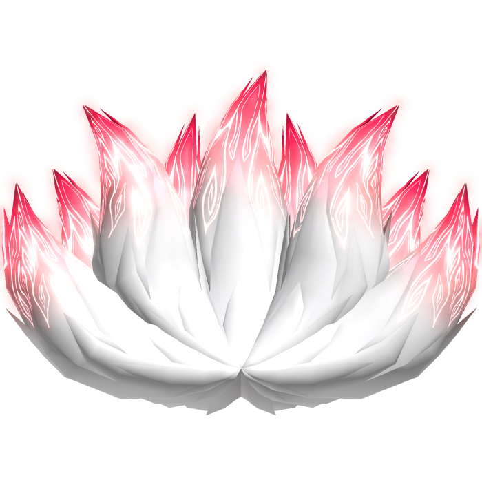 (GLOWING) Kitsune Nine Tails