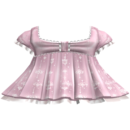 Blush Pink Celestial Coquette Dress Roblox item