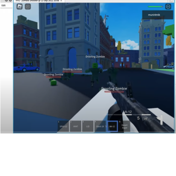 zombies vs humans with guns