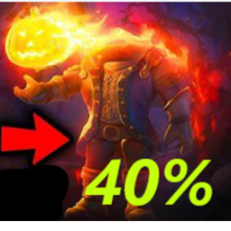 40% Headless horseman method