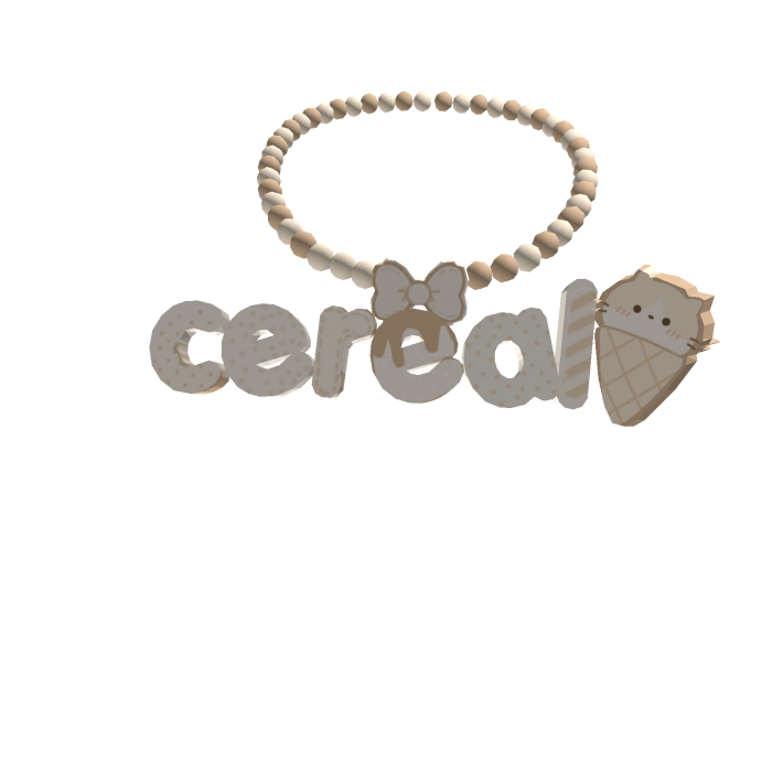 cerealnecklace