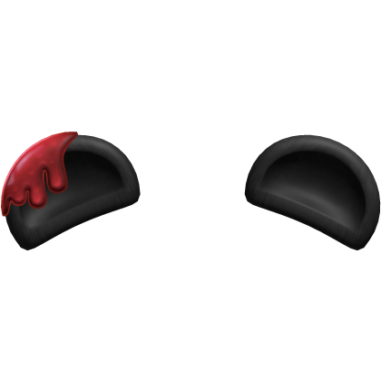 🖤 Black Gloomy Ears [Strawberry]