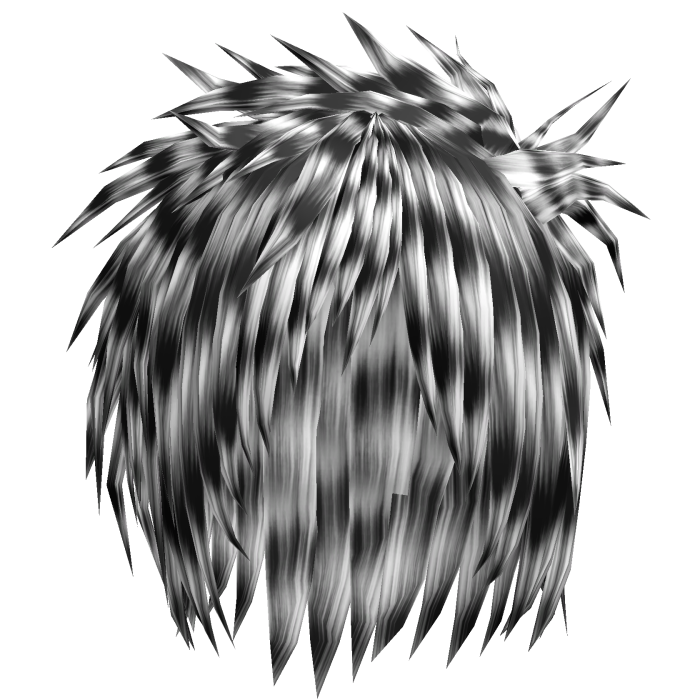 Zebra Gyaruo J-rock Visual Kei Messy Hair 73.