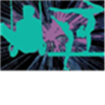 Black and Purple Seals (Gymnastics Group)