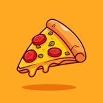 Socke und Pizza