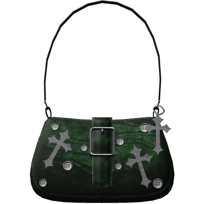 green vintage grunge y2k 2000s shoulder bag purse | Roblox Item