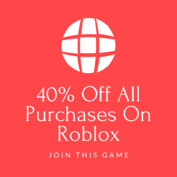 Save 40% Off Any Roblox Shirt Or Gamepass