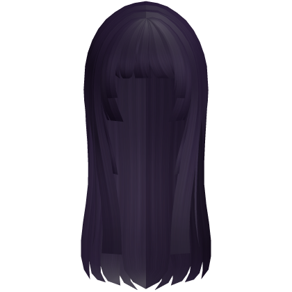 yumeko's blunt layered schoolgirl hime reze purple Roblox item