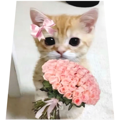 Cute Romantic Cat Cape