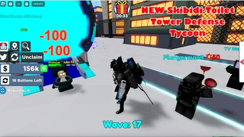Toilet Tower Defense Tycoon