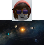 Our solar system.