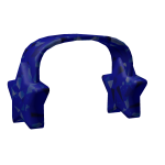 Midnight Blue Sparkle Time StarPhones