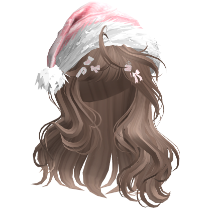 Lush Christmas Waves w/Santa Hat (Milktea)