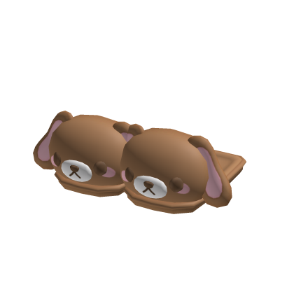 kawaii brown sugar bunny slippers