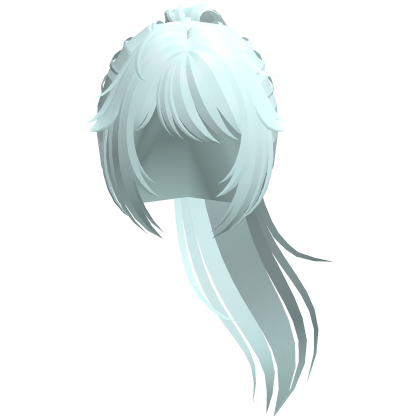 cute anime ayano yandere ponytail in blue Roblox item