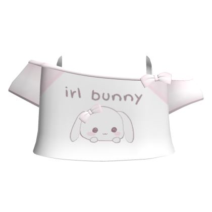 ♡ ┊ cute bunny shirt in pink
