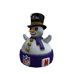 Baltimore Ravens Snowman Beanie