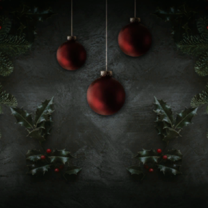 Grunge moody christmas