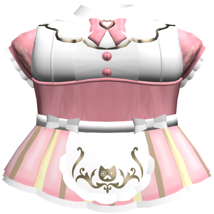 Kiriko Nyan Cafe Skin Cosplay Dress
