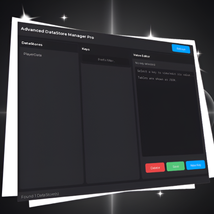 Advanced DataStore Manager Pro preview 3