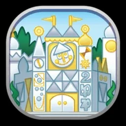 It's a small world facade icon