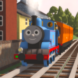 Blue Train With Friends