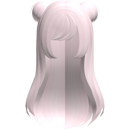 adorable pink baby bun long hair Roblox item
