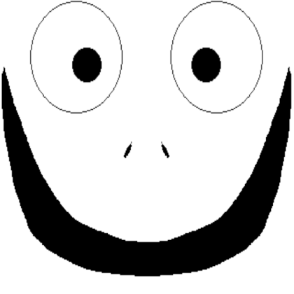 scary face Roblox decal