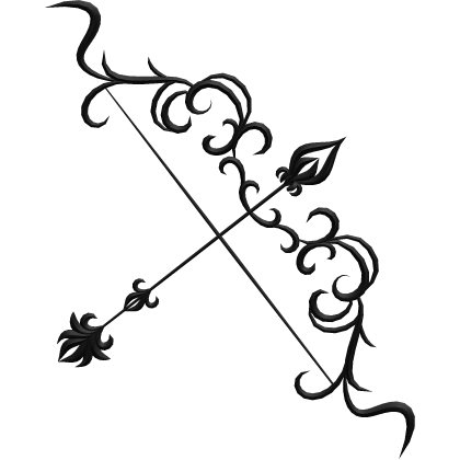 Beloved Cupid's bow - black Roblox item