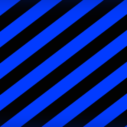 Blue Caution Tape Stripes
