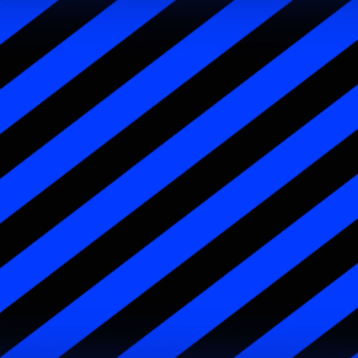 Blue Caution Tape Stripes