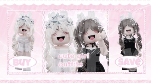 [NEW🧁] cutesy girl outfits 🍡
