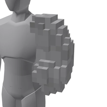 Pixel Blocky Body (Recolorable) - Left Arm | Roblox Item - Rolimon's