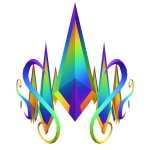 Crystal Reigning Diadem of Rainbows