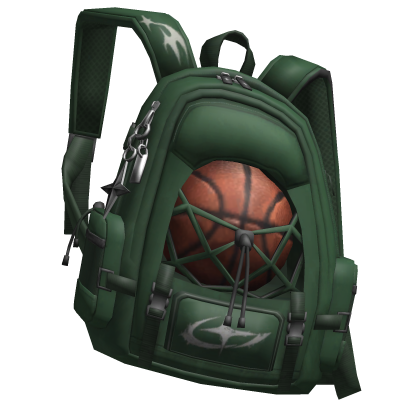 Green Basketball Backpack Bag Single Strap [1.0]