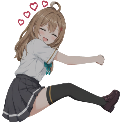 Maria Kujou Anime Girl Hug