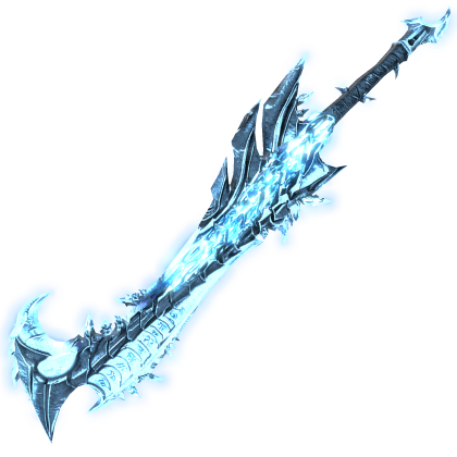 Glowing Archon Sword - Ice Blue (Emissive)