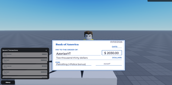 Paycheck and Economy System preview 2