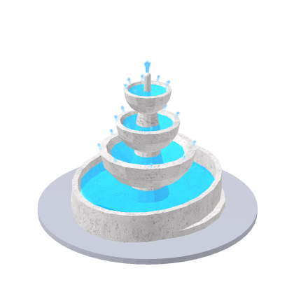 Working Fountain With Tycoon Path Fantasy Castle