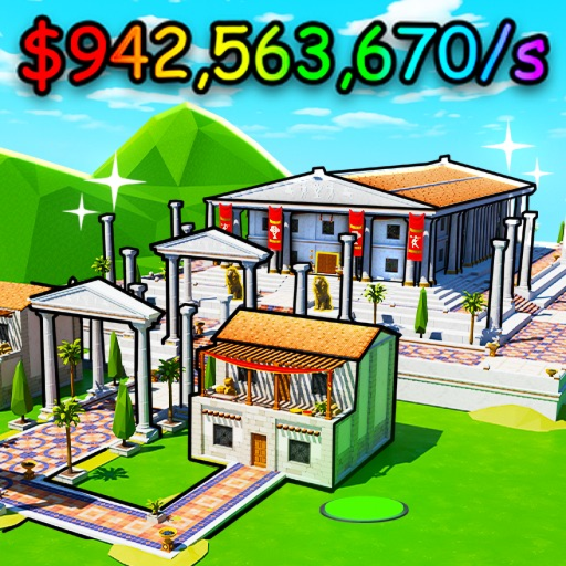 Roman Empire Tycoon 👑 official Roblox game thumbnail