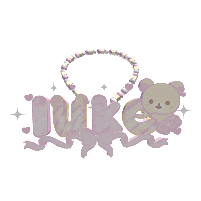 ♡ : luke korillakuma pink and yellow 3.0 ৎ
