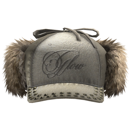 Studded Fur Cap 