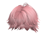 Boy Anime Hair (pink)