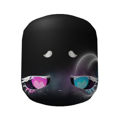 Feminine Chibi Galactic Ghost Face