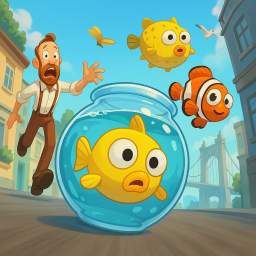 Be a fish in a bowl